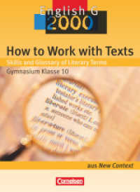 How to Work with Texts - Skills and Glossary of Literary Terms : Textheft (How to Work with Texts -  Skills and Glossary of Literary Terms)