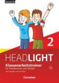 English G Headlight - Allgemeine Ausgabe - Band 2: 6. Schuljahr : Klassenarbeitstrainer mit Lösungen und Audios online (English G Headlight) （2014. 80 S. 29.7 cm）
