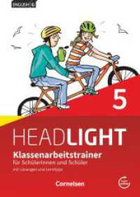 English G Headlight - Allgemeine Ausgabe - Band 5: 9. Schuljahr : Klassenarbeitstrainer mit Lösungen und Audios online (English G Headlight) （2016. 72 S. 29.4 cm）