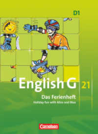 English G 21 - Ausgabe D - Band 1: 5. Schuljahr : Das Ferienheft - Holiday fun with Alice and Max - Arbeitsheft. Arbeitsheft. Mit kostenlosen MP3-Downloads (English G 21) （2011. 56 S. 26.2 cm）