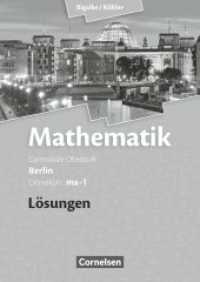 Bigalke/Köhler: Mathematik - Berlin - Ausgabe 2010 - Grundkurs 1. Halbjahr : Band ma-1 - Lösungen zum Schulbuch (Bigalke/Köhler: Mathematik) （2010. 88 S. 24 cm）