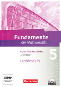 Fundamente der Mathematik - Nordrhein-Westfalen - 5. Schuljahr : Arbeitsheft mit Lösungen und CD-ROM (Fundamente der Mathematik)