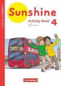 Sunshine - Englisch ab Klasse 3 - Allgemeine Ausgabe 2020 - 4. Schuljahr Activity Book - Mit Audio-CD : Activity Book (Sunshine) （2021. 64 S. 29.7 cm）
