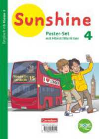 Sunshine - Zu allen Ausgaben (Neubearbeitung) - 4. Schuljahr Poster-Set mit Bookii-Funktion und Beilage - 3 verschiedene : Poster-Set - 3 verschiedene Poster mit BOOKii-Funktion (Sunshine) （2021. 29.7 cm）