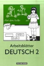 Mein Lesebuch, Klassen 1/2. Arbeitsblätter Deutsch Tl.2 （3. Aufl. Nachdr. 2007. 32 Bl. m. zahlr. meist farb. Illustr. 27 cm）
