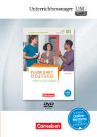 Pluspunkt Deutsch - Leben in Deutschland - Allgemeine Ausgabe - B1: Gesamtband, DVD-ROM : Unterrichtsmanager - Vollversion auf DVD-ROM (Pluspunkt Deutsch - Leben in Deutschland) （2016. 0.7 x 13.7 cm）