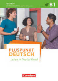 Pluspunkt Deutsch - Leben in Deutschland - Allgemeine Ausgabe - B1: Gesamtband : Testheft mit Audio-CD. Niveau B1 (Pluspunkt Deutsch - Leben in Deutschland)
