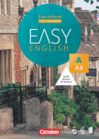 Easy English - A2: Band 2 : Kursbuch - Fassung für Kursleitende - Mit Audio-CD, Phrasebook, Aussprachetrainer und Video-DVD (Easy English!) （2014. 176 S. 29.8 cm）