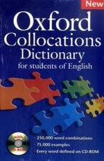 Oxford Collocations Dictionary for Students of English, w. CD-ROM （2009. XII, 963 p. 23,5 cm）