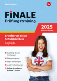 FiNALE Prüfungstraining Erweiterter Erster Schulabschluss Nordrhein-Westfalen, m. 1 Beilage : Englisch 2025 Arbeitsbuch mit Lösungsheft und Audio-Dateien (FiNALE Prüfungstraining) （2024. 128 S. 298.00 mm）