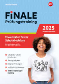 FiNALE Prüfungstraining Erweiterter Erster Schulabschluss Nordrhein-Westfalen : Mathematik 2025 Arbeitsbuch mit Lösungsheft (FiNALE Prüfungstraining) （2024. 112 S. 298.00 mm）