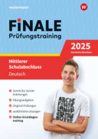 FiNALE - Prüfungstraining Mittlerer Schulabschluss Nordrhein-Westfalen : Deutsch 2025 Arbeitsbuch mit Lösungsheft (FiNALE Prüfungstraining) （2024. 144 S. 298.00 mm）