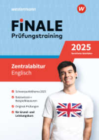 FiNALE Prüfungstraining Zentralabitur Nordrhein-Westfalen, m. 1 Beilage : Englisch 2025 (FiNALE Prüfungstraining) （2024. 224 S.）