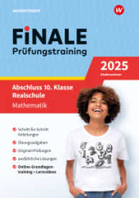 FiNALE Prüfungstraining Abschluss 10. Klasse Realschule Niedersachsen, m. 1 Beilage : Mathematik 2025 Arbeitsbuch mit Lösungsheft und Lernvideos (FiNALE Prüfungstraining) （2024. 112 S. 298.00 mm）