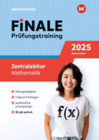 FiNALE Prüfungstraining Zentralabitur Niedersachsen, m. 1 Beilage : Mathematik 2025 (FiNALE Prüfungstraining) （2024. 224 S.）