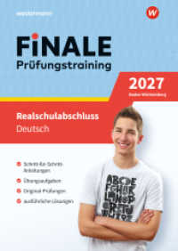 FiNALE Pr&uuml;fungstraining Realschulabschluss Baden-W&uuml;rttemberg : Deutsch 2027 Arbeitsbuch mit L&ouml;sungsheft (FiNALE Pr&uuml;fungstraining)
