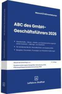 ABC des GmbH-Gesch&auml;ftsf&uuml;hrers 2026 : 17. Auflage (Stollfuss-Ratgeber) （17. Aufl.）