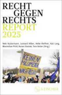 Recht gegen rechts : Report 2025 (Recht gegen rechts 5) （2. Aufl. 2025. 256 S. 190.00 mm）