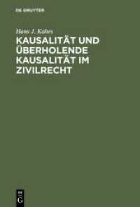 Kausalität und überholende Kausalität im Zivilrecht