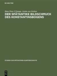 Der spätantike Bildschmuck des Konstantinsbogens : Text- und Tafelband (Studien zur spätantiken Kunstgeschichte 10)