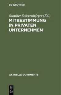 Mitbestimmung in privaten Unternehmen (Aktuelle Dokumente)