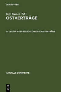 Deutsch-tschechoslowakische Verträge (Aktuelle Dokumente)