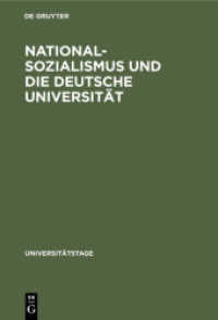 Nationalsozialismus und die deutsche Universität (Universitätstage 1966)