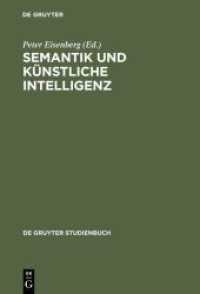 Semantik und künstliche Intelligenz : Beiträge zur automatischen Sprachbearbeitung II. (De Gruyter Studienbuch)