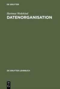 Datenorganisation (De Gruyter Lehrbuch)