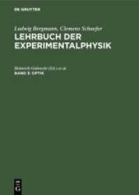 Ludwig Bergmann; Clemens Schaefer: Lehrbuch der Experimentalphysik. Band 3 Optik