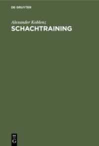Schachtraining : Der Weg zum Erfolg