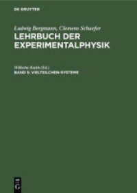 Ludwig Bergmann; Clemens Schaefer: Lehrbuch der Experimentalphysik / Vielteilchen-Systeme (Ludwig Bergmann; Clemens Schaefer: Lehrbuch der Experimentalphysik Band 5)