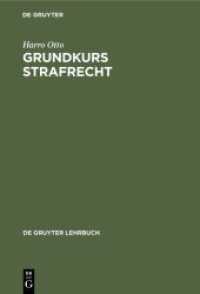 Grundkurs Strafrecht : Die einzelnen Delikte (De Gruyter Lehrbuch)