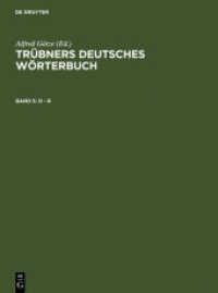 Trübners Deutsches Wörterbuch. Band 5 O - R