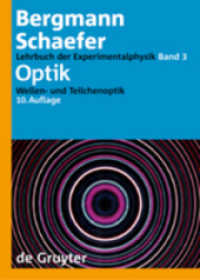 Lehrbuch der Experimentalphysik. Bd.3 Optik
