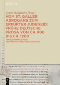 Vom St. Galler Abrogans zum Erfurter Judeneid : Texte - &Uuml;bersetzungen - Kommentare