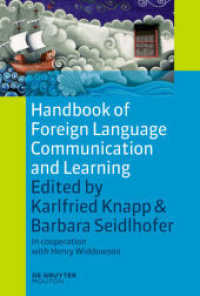 応用言語学ハンドブック（全９巻）第６巻：外国語コミュニケーション<br>Handbook of Foreign Language Communication and Learning (Handbooks of Applied Linguistics (HAL) 6) （2010. XXI, 730 S.）
