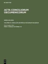 Acta conciliorum oecumenicorum. Series Secunda. Concilium Universale Nicaenum Secundum. Volumen III. Pars 1 Concilii Actiones I-III (Acta conciliorum oecumenicorum. Series Secunda. Concilium Universale Nicaenum Secundum Volumen III. Par)