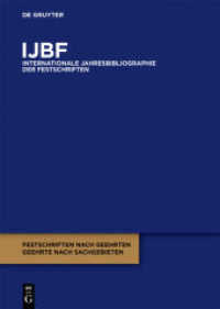 IJBF. Jahrgang 32 2011 （2012. XVI, 2975 S. 240 mm）