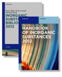 Inorganic Substances. 2012. [Set of Handbook and Bibliography]， 3 Teile (De Gruyter Reference)