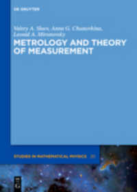 Metrology and Theory of Measurement (De Gruyter Studies in Mathematical Physics Vol.20)