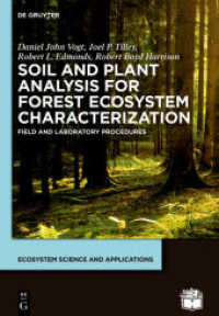 Soil and Plant Analysis for Forest Ecosystem Characterization : Field and Laboratory Procedures (Ecosystem Science and Applications)