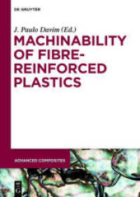 Machinability of Fibre-Reinforced Plastics (Advanced Composites 4)