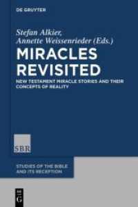 Miracles Revisited : New Testament Miracle Stories and their Concepts of Reality (Studies of the Bible and Its Reception (SBR) 2)