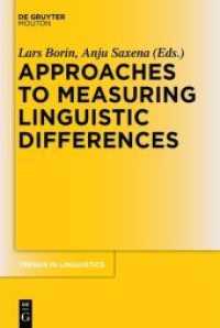 Approaches to Measuring Linguistic Differences (Trends in Linguistics. Studies and Monographs [TiLSM] 265)