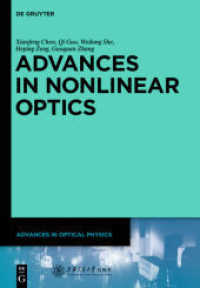 Advances in Optical Physics. Volume 3 Advances in Nonlinear Optics (Advances in Optical Physics Volume 3)