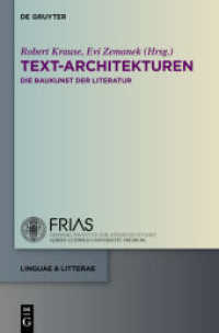 Text-Architekturen : Die Baukunst der Literatur (linguae & litterae 38)