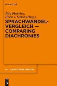 Sprachwandelvergleich : Comparing Diachronies (Linguistische Arbeiten 550)