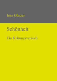 Schönheit : Ein Klärungsversuch