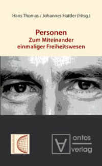 Personen : Zum Miteinander einmaliger Freiheitswesen